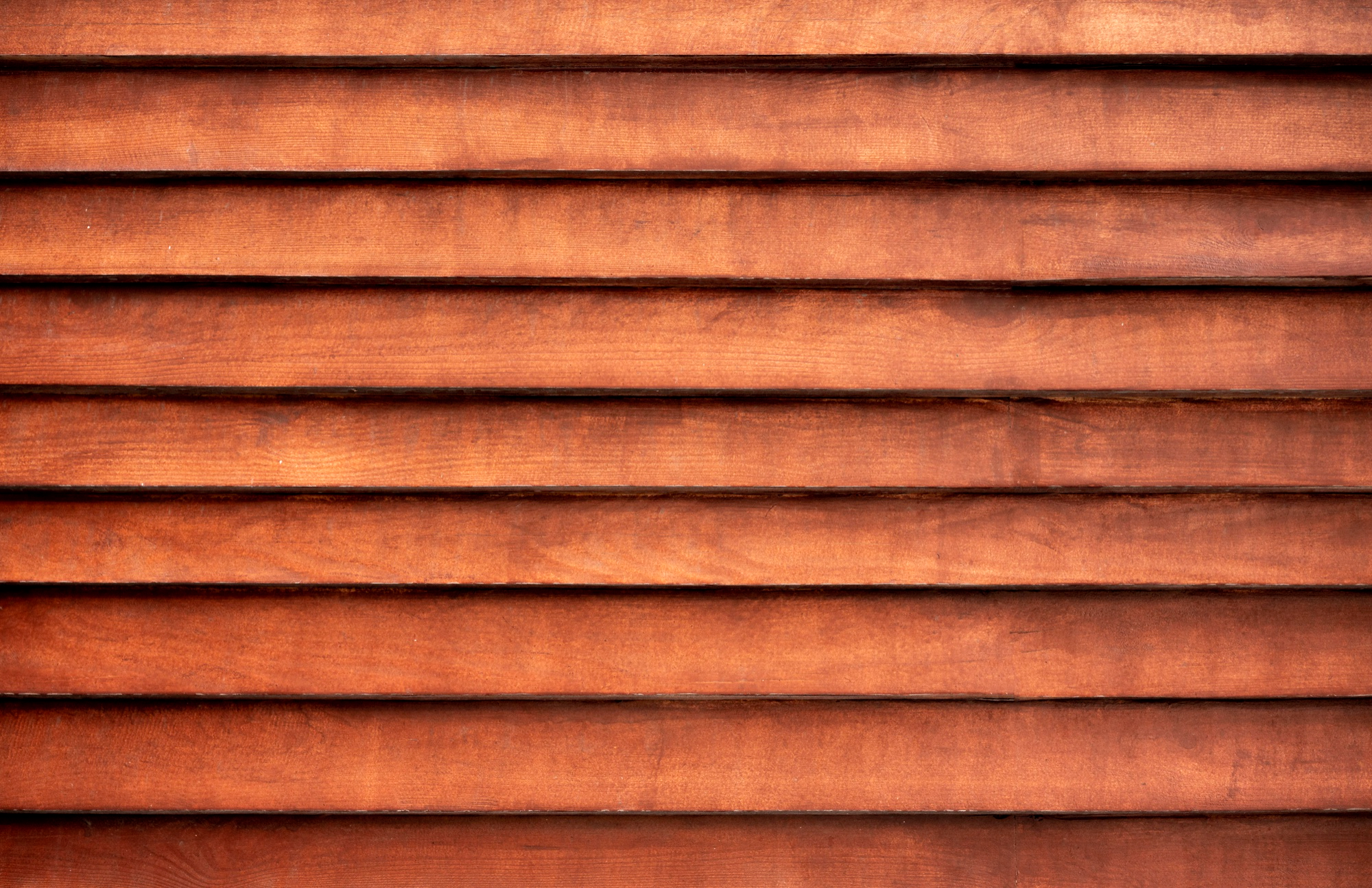 red-coloured cladding