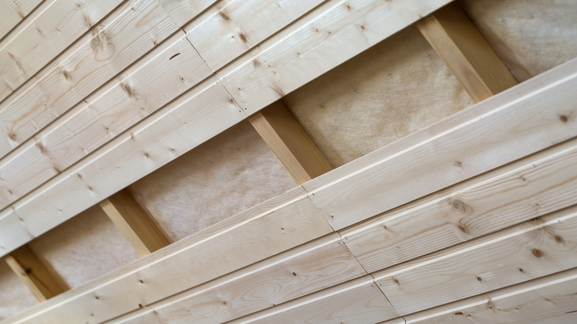 Cladding boards with a space in between